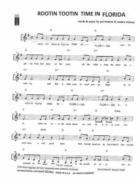 ROOTIN TOOTIN TIME IN FLORIDA