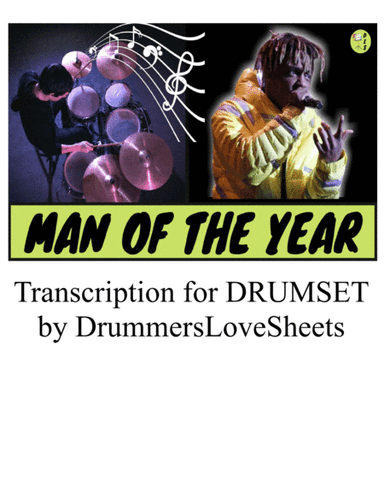 Man Of The Year (arr. DrummersLoveSheets)