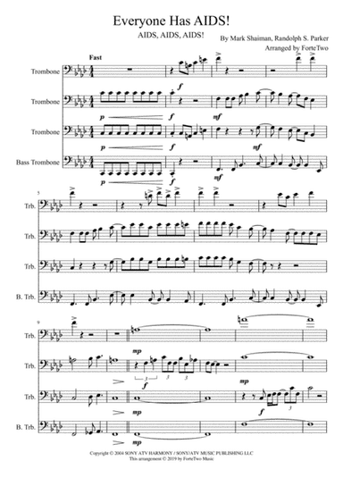 Everyone Has Aids (arr. ForteTwo)