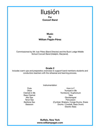 Ilusion For Concert Band