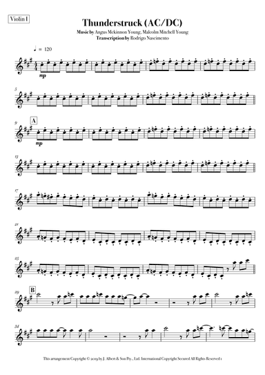 Thunderstruck (arr. Rodrigo Nascimento)
