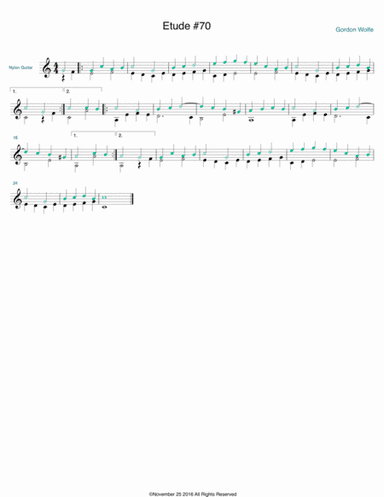 Etude #70
