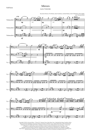 Mirrors (arr. Fernando Britto)