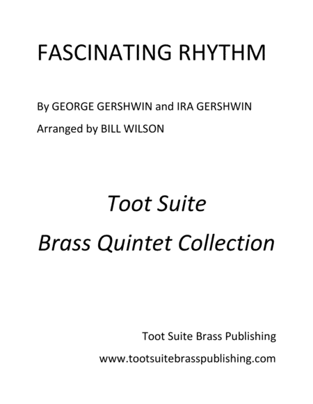 Fascinating Rhythm (arr. Bill Wilson)