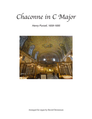 Chaconne in C Major (arr. David Christensen)