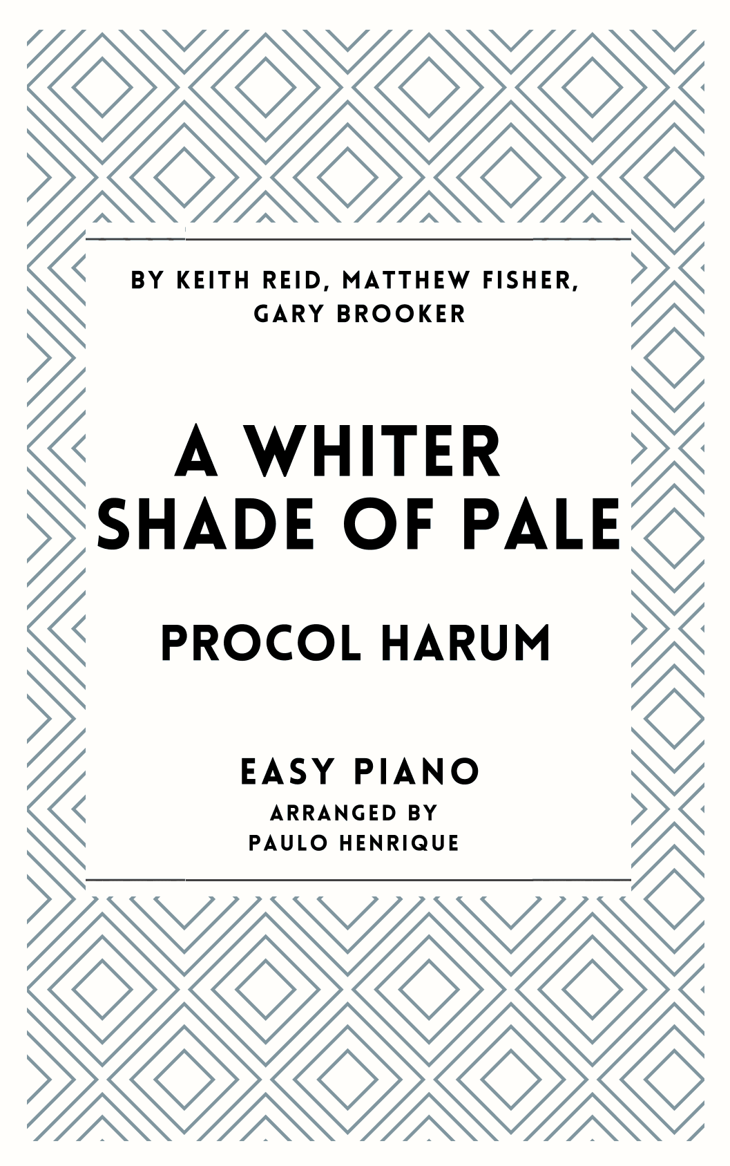 A Whiter Shade Of Pale (arr. Paulo Henrique)