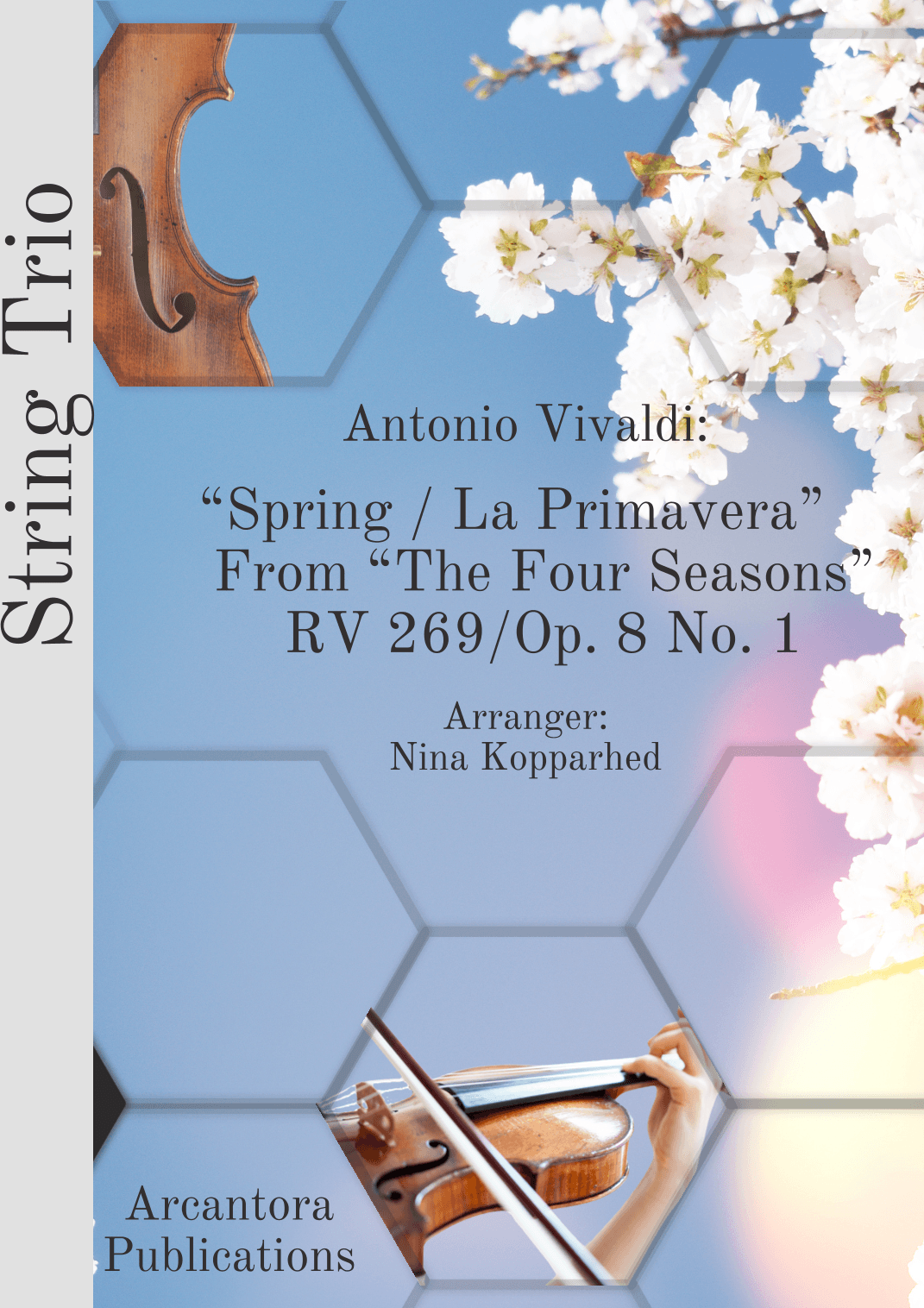 Vivaldi: Spring (complete) for string trio (arr. Nina Kopparhed)