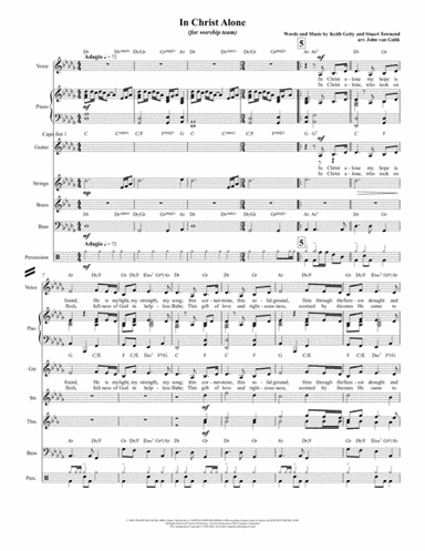 In Christ Alone (arr. John van Gulik)