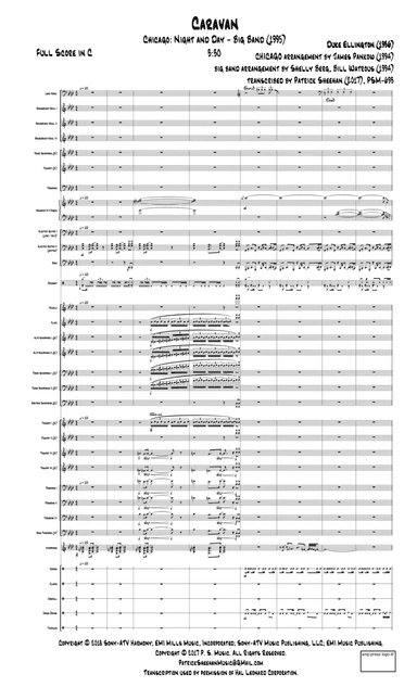 Caravan (arr. Patrick Sheehan)