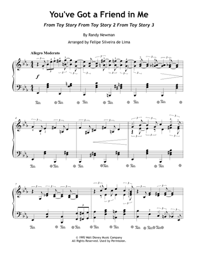 You've Got A Friend In Me (arr. Felipe Silveira de Lima)