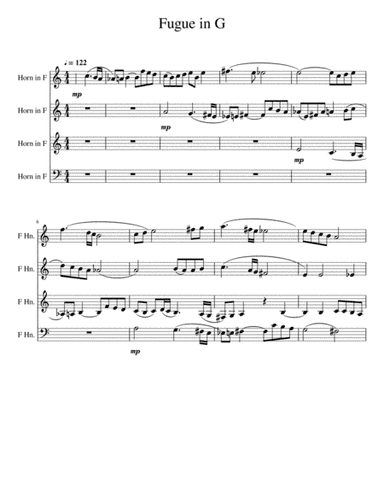 Fugue in g minor (arr. Mathew James)