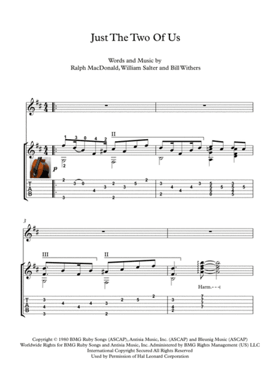 Just The Two Of Us (arr. PianoSheetNow)