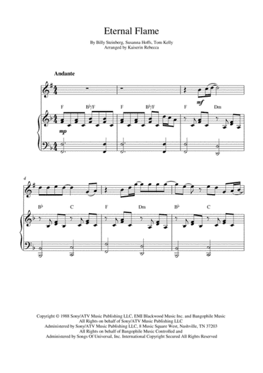Eternal Flame (arr. Kaiserin Rebecca)