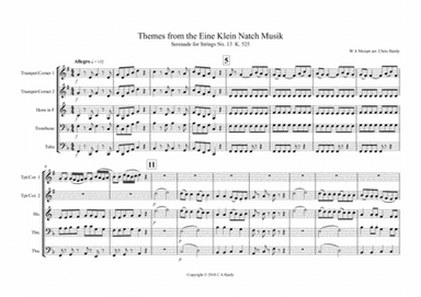 Themes from the Eine Klein Natch Musik (arr. Chris Hardy)