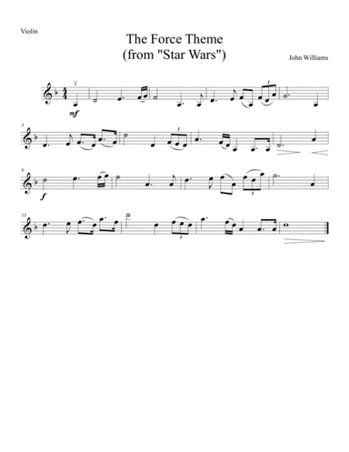 The Force Theme (arr. Kimberly Hope)