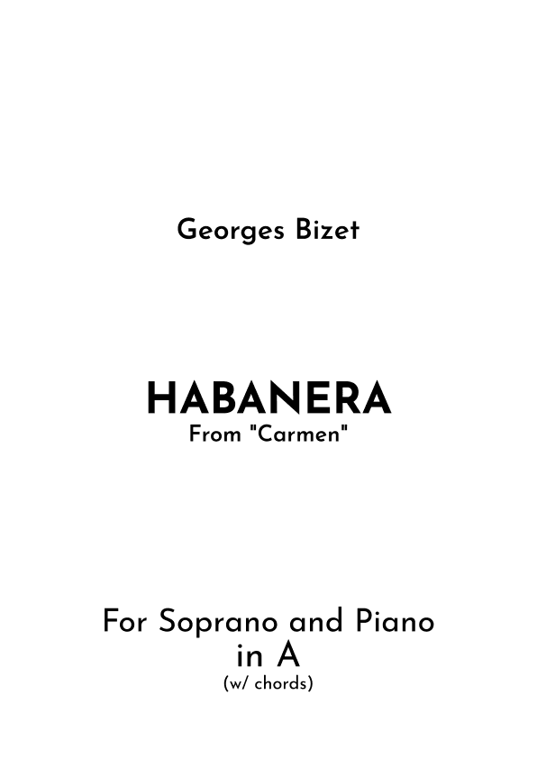 Habanera (arr. Jireh J.)