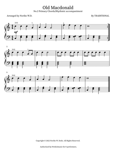 Old MacDonald (arr. Noriko W.D.)