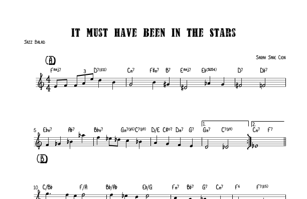 It Must Have Been In The Stars