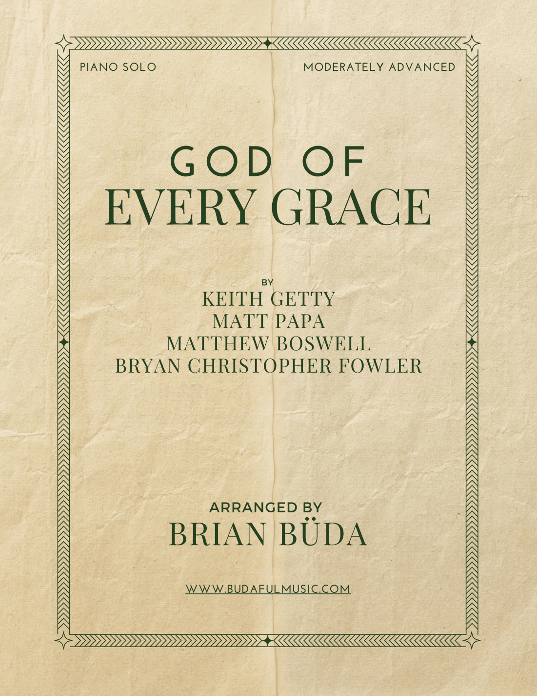 God Of Every Grace (arr. Brian Buda)