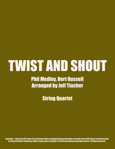 Twist And Shout (arr. Jeff Tincher)