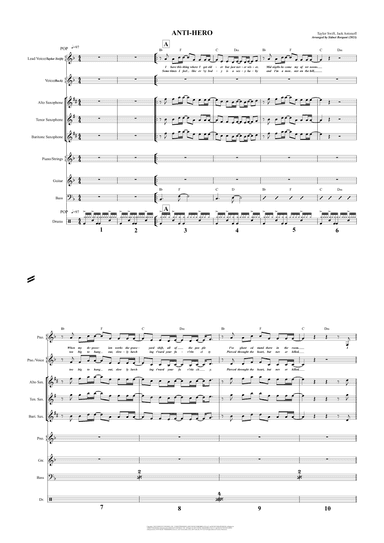 Anti-hero (arr. Sidnei Borgani)