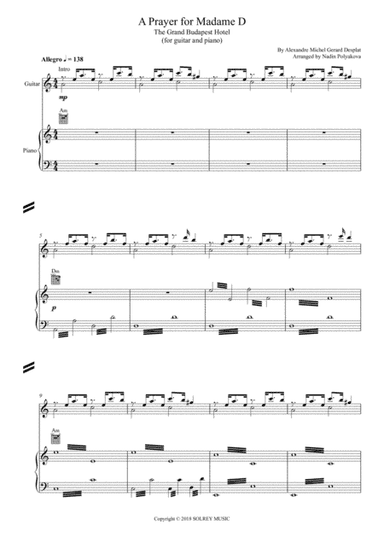 The Grand Budapest Hotel (arr. Nadin Polyakova)