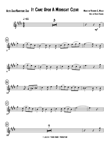 It Came Upon A Midnight Clear (arr. David W. Young)