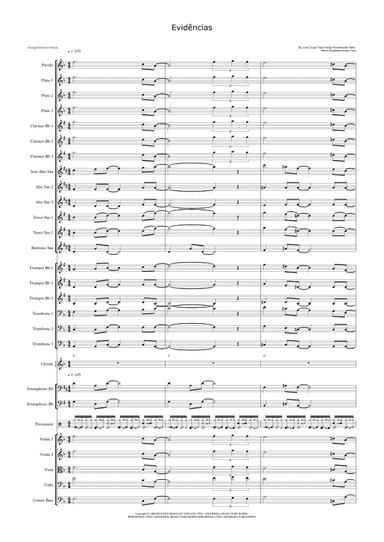 Evidencias (arr. Josiel Oliveira)