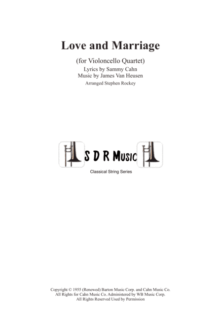 Love And Marriage (arr. Stephen Rockey)