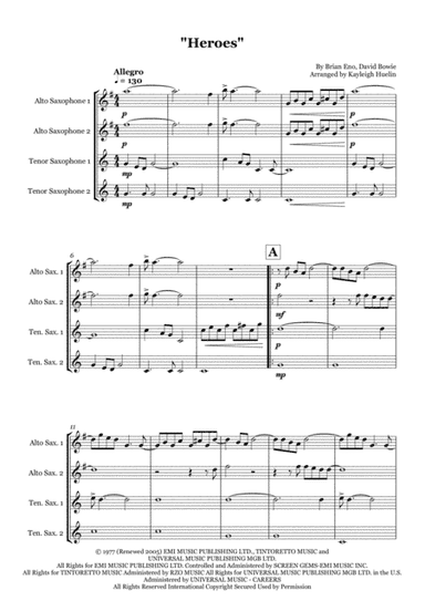 Heroes (arr. Kayleigh Huelin)