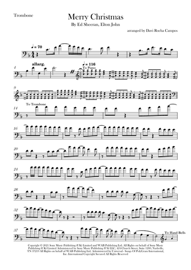 Merry Christmas (arr. Davi Rocha Campos)