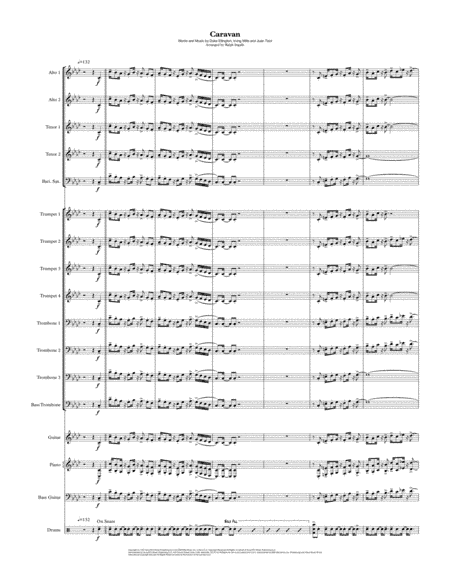 Caravan  featured in SOPHISTICATED LADIES (arr. Ralph Ingalls)