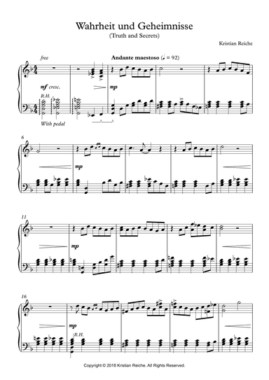 Wahrheit und Geheimnisse (Truth and Secrets)