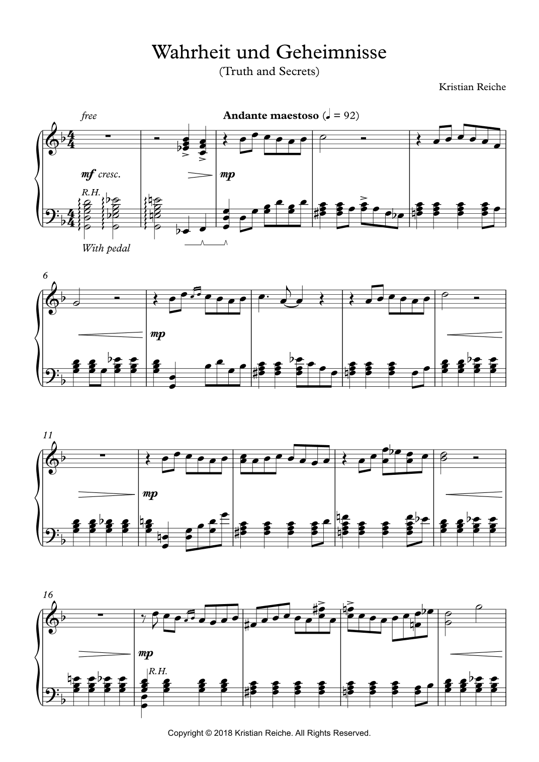 Wahrheit und Geheimnisse (Truth and Secrets)