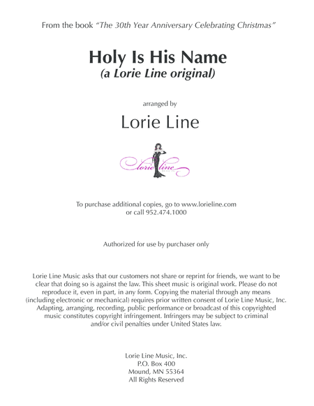 Holy Is His Name