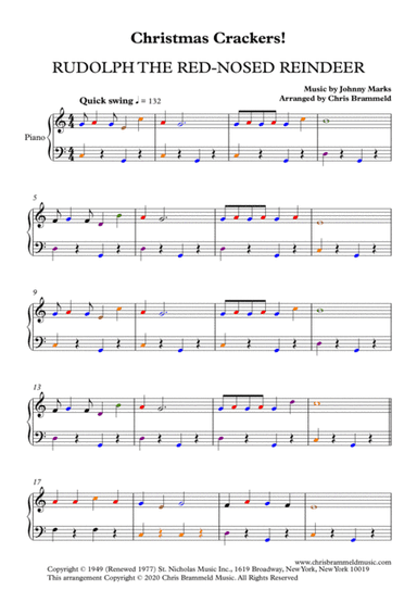 Rudolph The Red-nosed Reindeer (arr. Chris Brammeld)