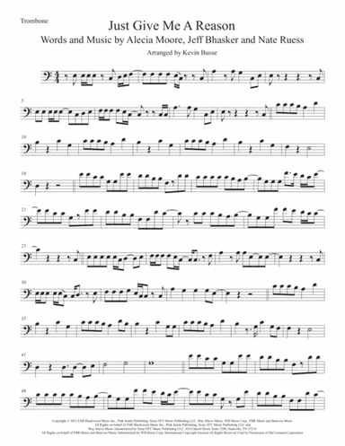 Just Give Me A Reason (arr. Kevin Busse)