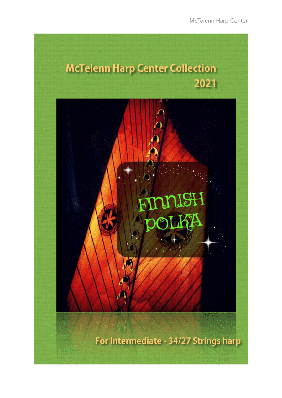 Finnish Polka - Katrien Delavier Version- intermediate & 34 String Harp | McTelenn Harp Center (arr. Katrien Delavier)
