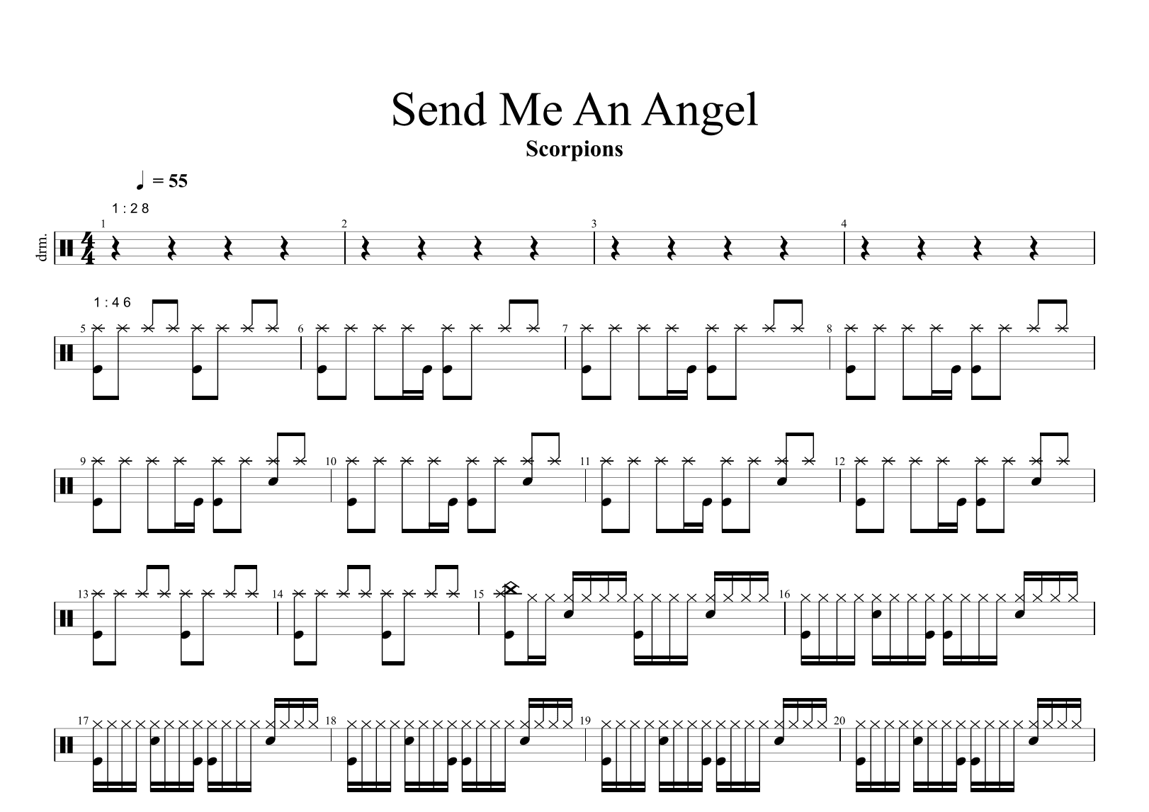 Send Me An Angel (arr. Cyril Mayer)