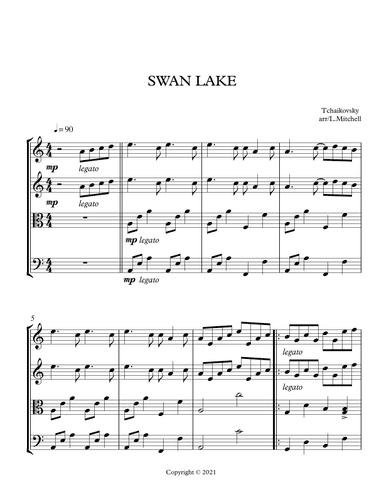 SWAN LAKE (arr. Lee Mitchell)