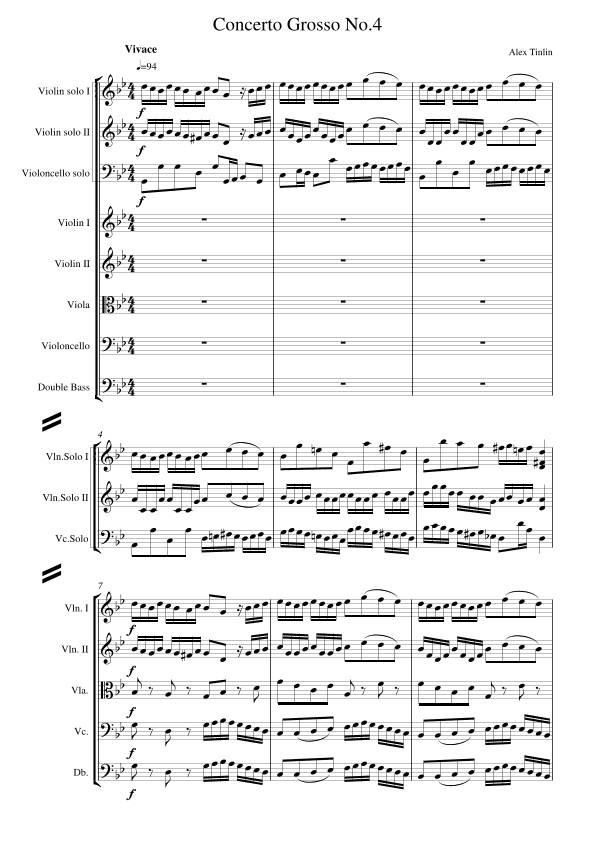 Concerto Grosso No.4