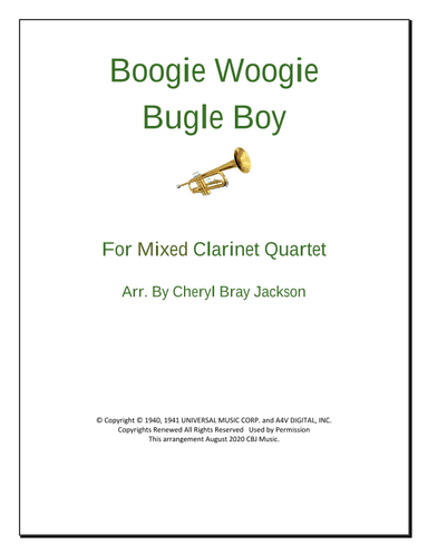 Boogie Woogie Bugle Boy (arr. Cheryl Bray Jackson)