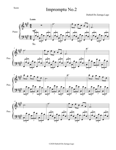 Impromptu No.2 F# minor