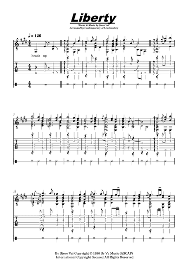 Liberty (arr. Contemporary Art Laboratory)