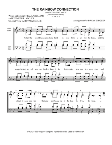 The Rainbow Connection (arr. Bryan Ziegler)
