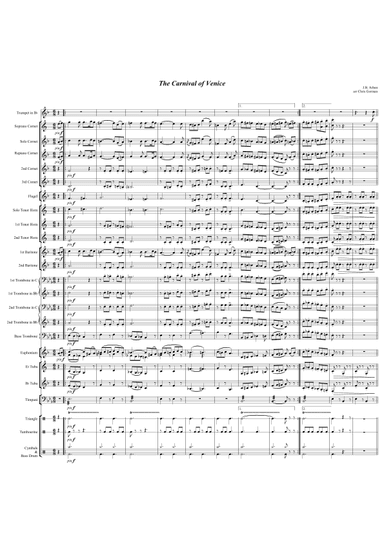 The Carnival of Venice (arr. Chris Gorman)