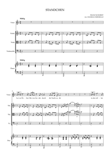 Standchen (arr. Daniele Ciminiello)