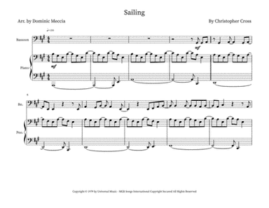 Sailing (arr. Dominic Meccia)
