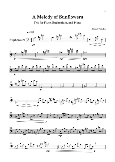 A Melody of Sunflowers
