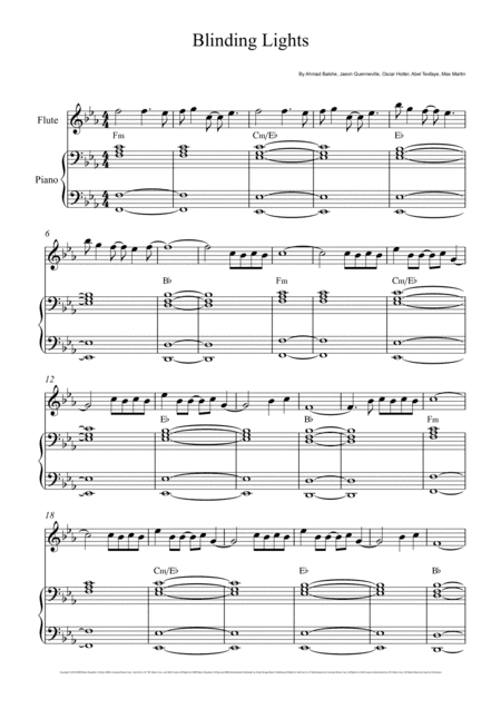 Blinding Lights (arr. André Laitano)